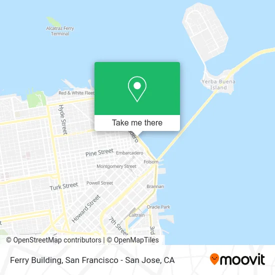 Ferry Building map