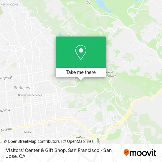 Visitors' Center & Gift Shop map