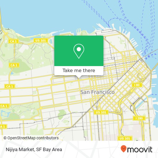 Nijiya Market map