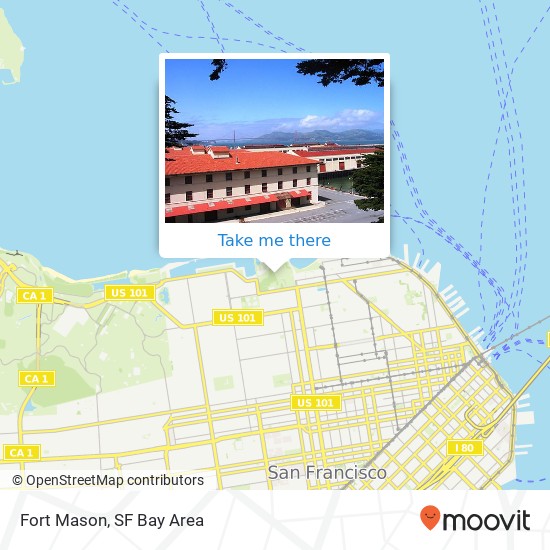 Fort Mason map