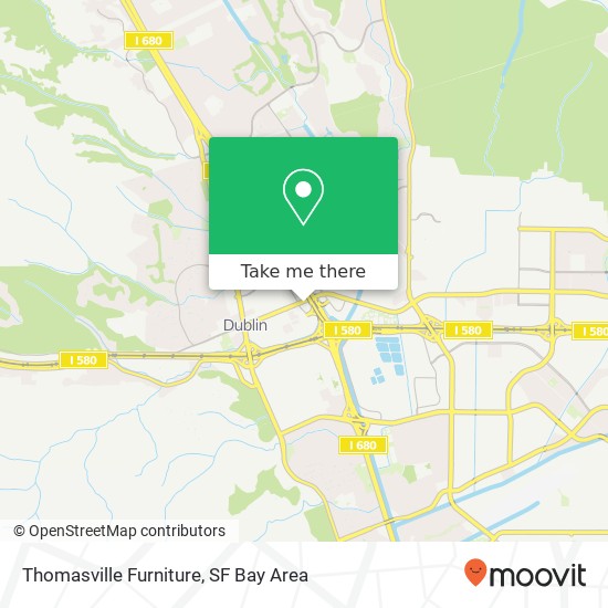Thomasville Furniture map