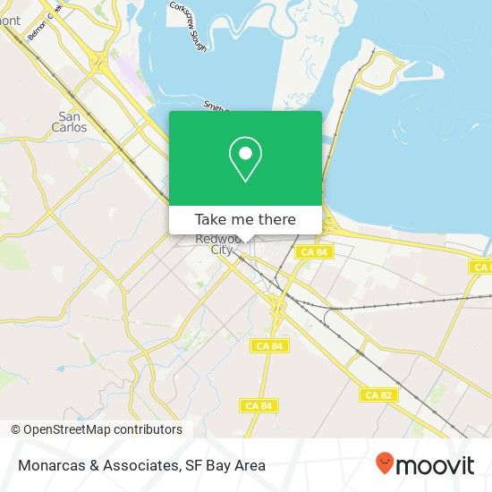 Monarcas & Associates map