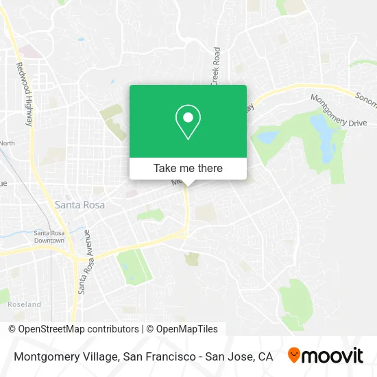 Mapa de Montgomery Village