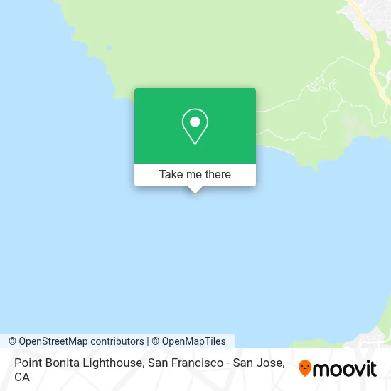 Point Bonita Lighthouse map