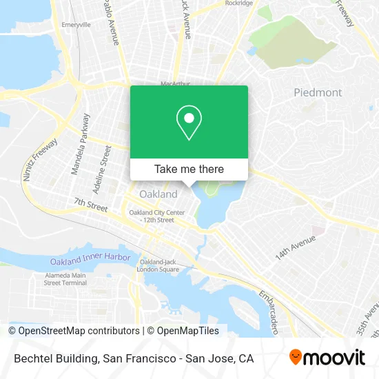 Mapa de Bechtel Building