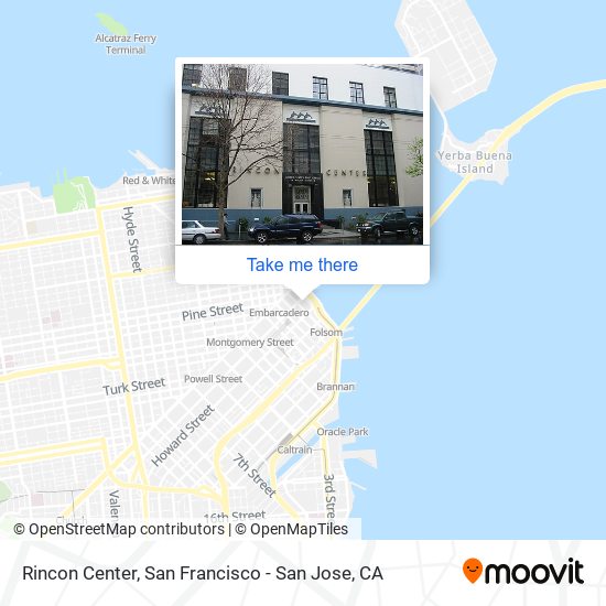 Rincon Center map