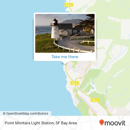 Point Montara Light Station map