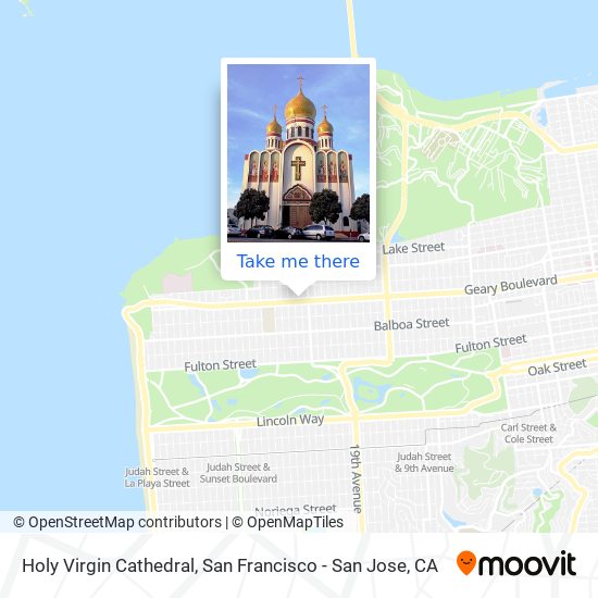 Holy Virgin Cathedral map