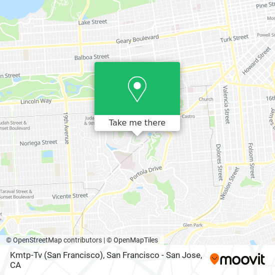 Kmtp-Tv (San Francisco) map