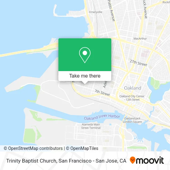 Mapa de Trinity Baptist Church