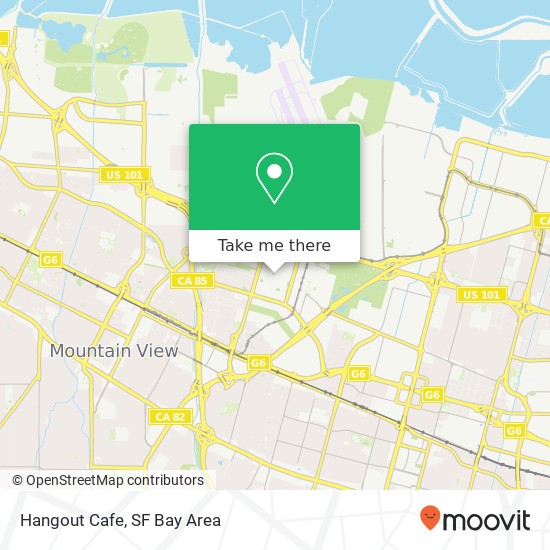 Mapa de Hangout Cafe