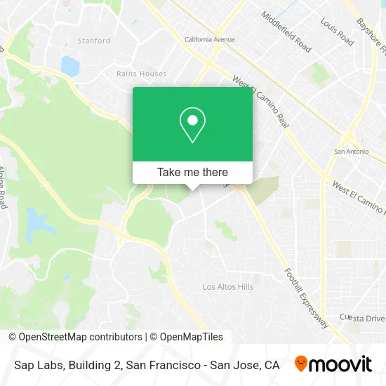 Mapa de Sap Labs, Building 2