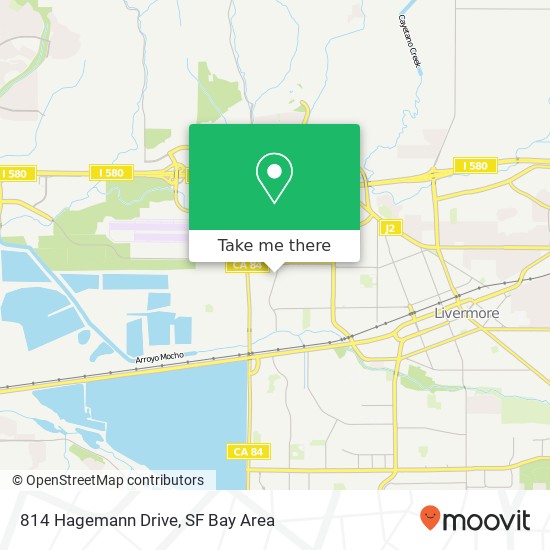 814 Hagemann Drive map