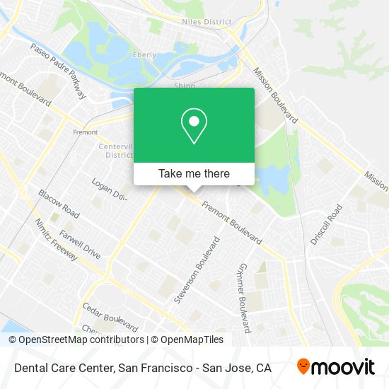 Mapa de Dental Care Center