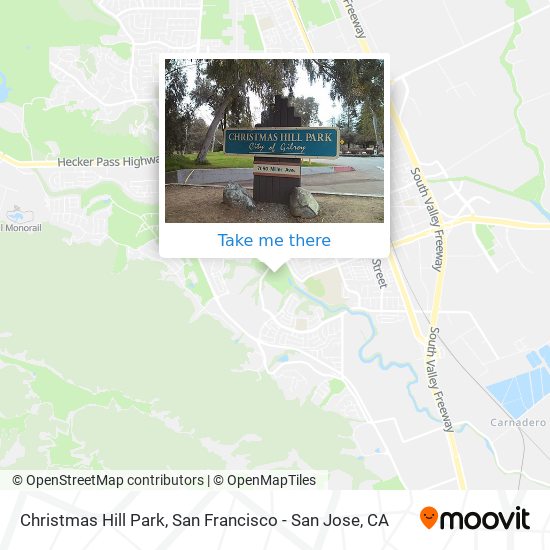 Mapa de Christmas Hill Park