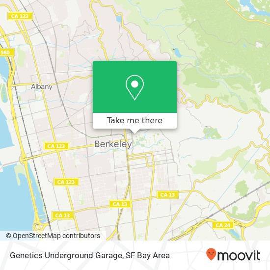 Genetics Underground Garage map