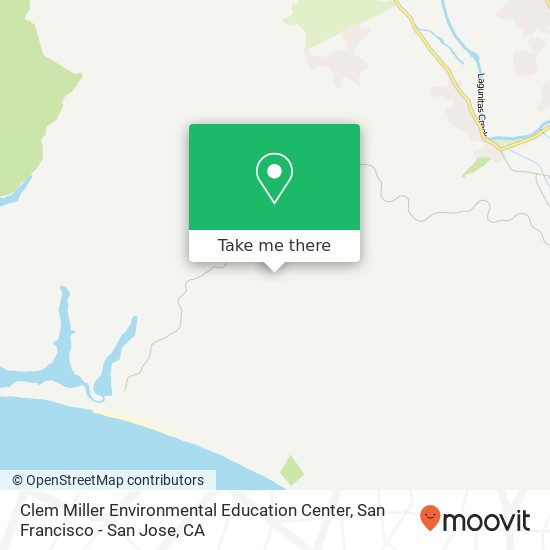 Mapa de Clem Miller Environmental Education Center