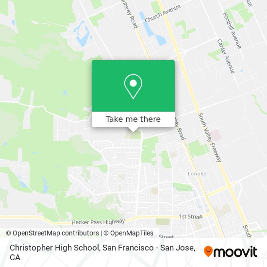 Mapa de Christopher High School