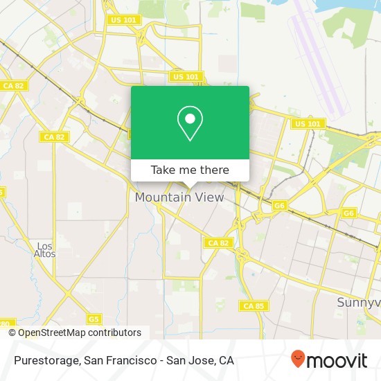 Purestorage map