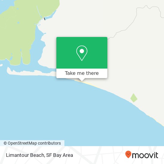 Limantour Beach map