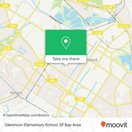 Mapa de Glenmoor Elementary School