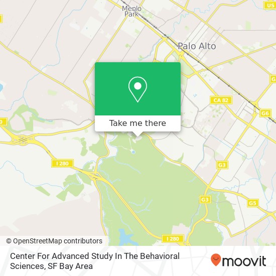Center For Advanced Study In The Behavioral Sciences map