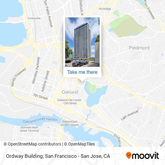 Mapa de Ordway Building
