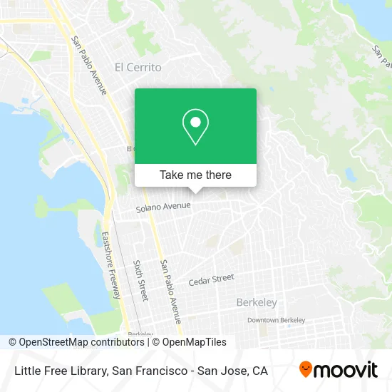 Little Free Library map