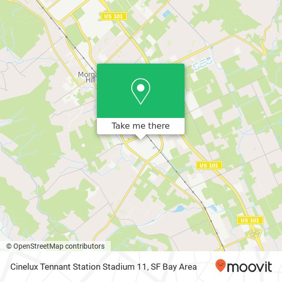 Cinelux Tennant Station Stadium 11 map