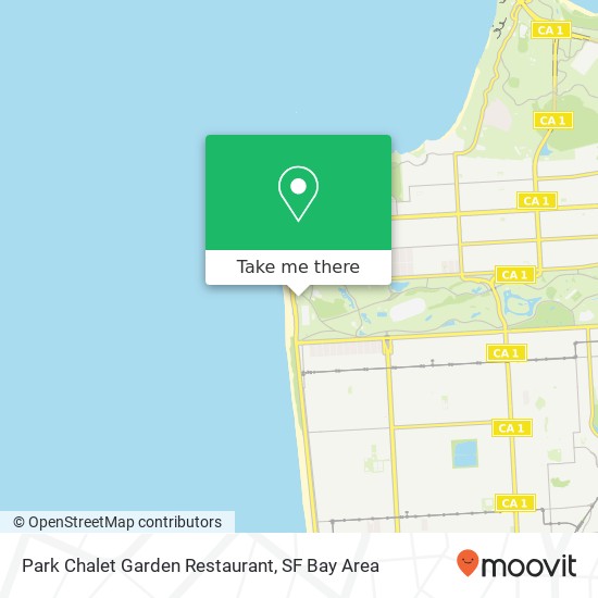 Mapa de Park Chalet Garden Restaurant