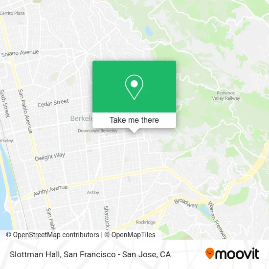 Mapa de Slottman Hall
