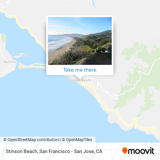 Mapa de Stinson Beach