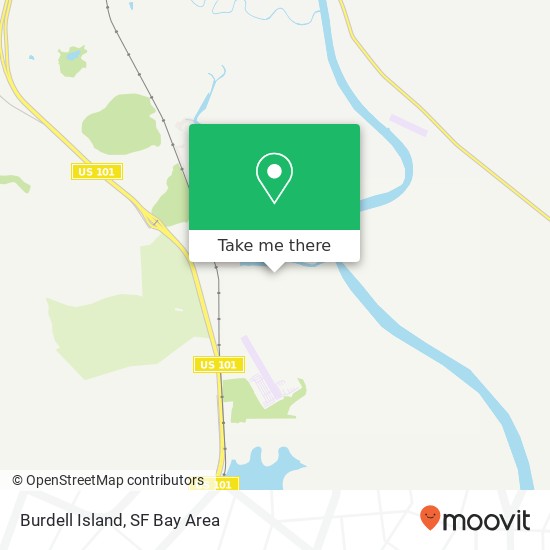 Burdell Island map