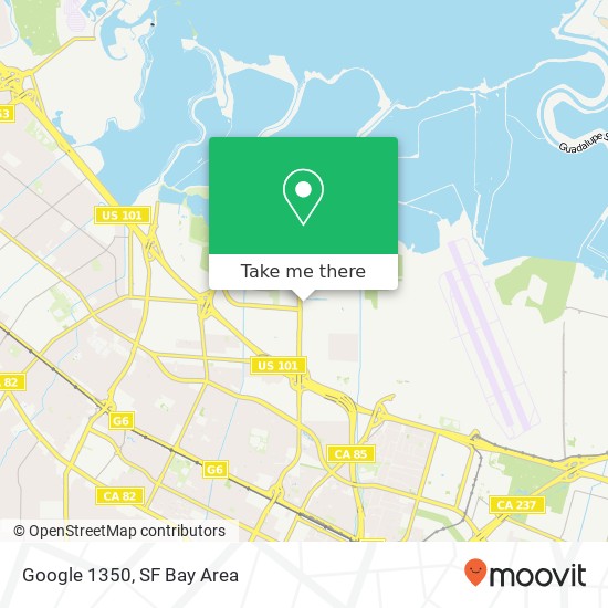 Google 1350 map