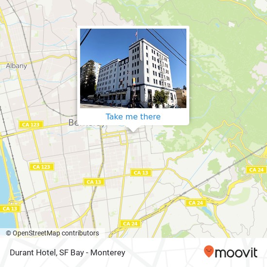 Durant Hotel map