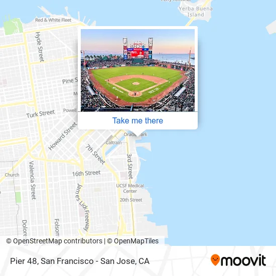 Mapa de Pier 48