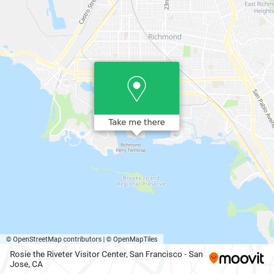 Rosie the Riveter Visitor Center map