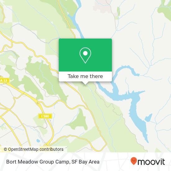 Bort Meadow Group Camp map