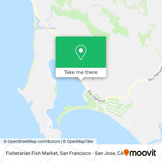 Mapa de Fishetarian Fish Market