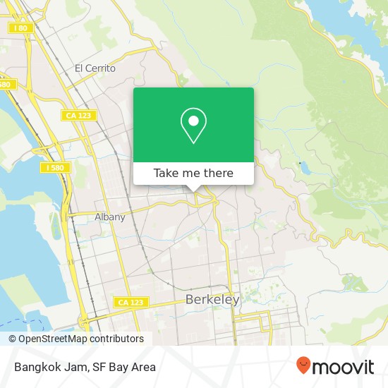 Mapa de Bangkok Jam