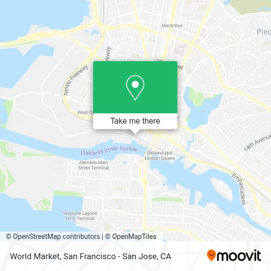 World Market map