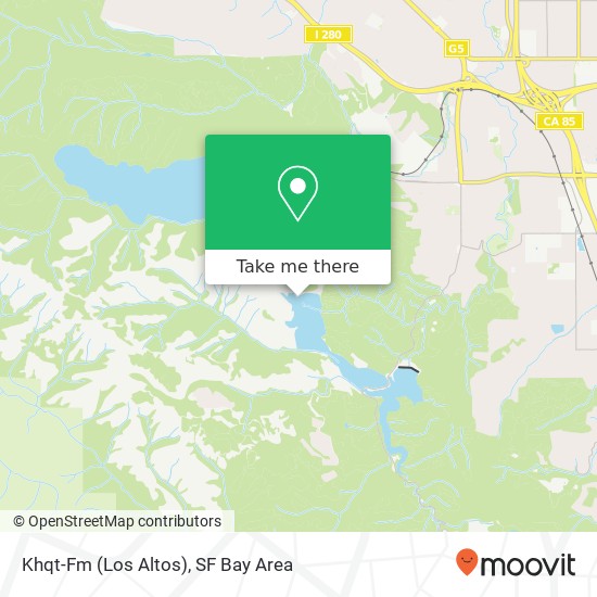Khqt-Fm (Los Altos) map