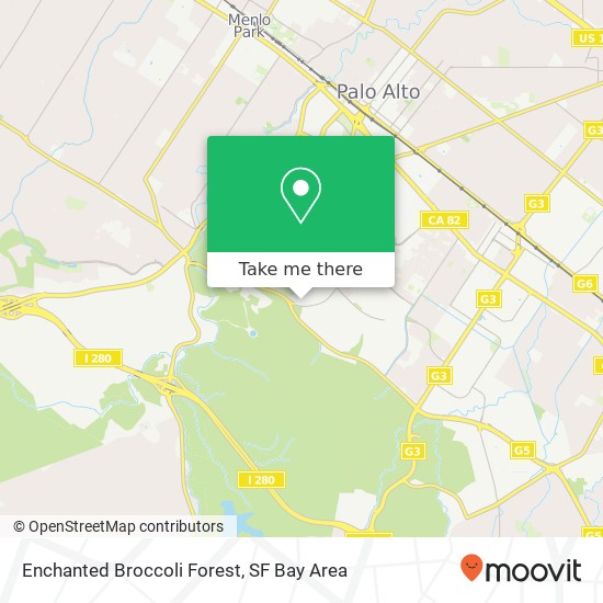 Mapa de Enchanted Broccoli Forest