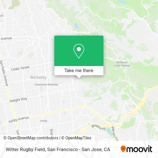 Mapa de Witter Rugby Field