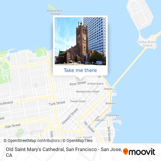 Old Saint Mary's Cathedral map