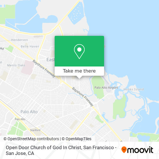 Mapa de Open Door Church of God In Christ
