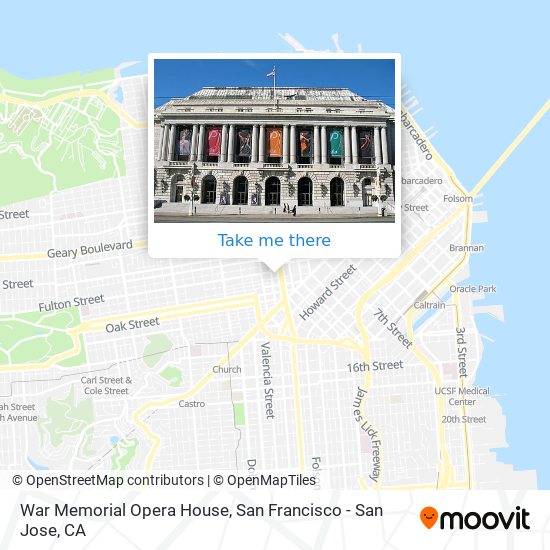 war memorial opera house maps