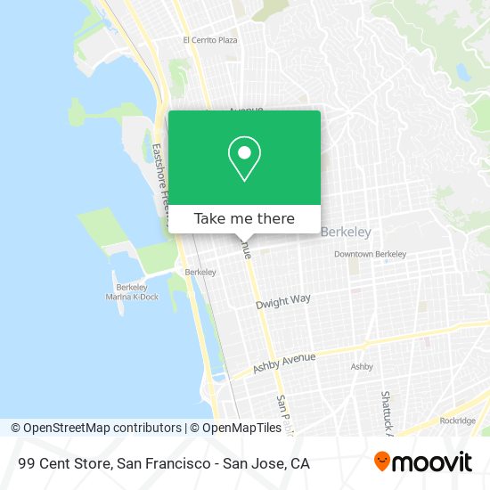 99 Cent Store map