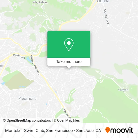 Mapa de Montclair Swim Club