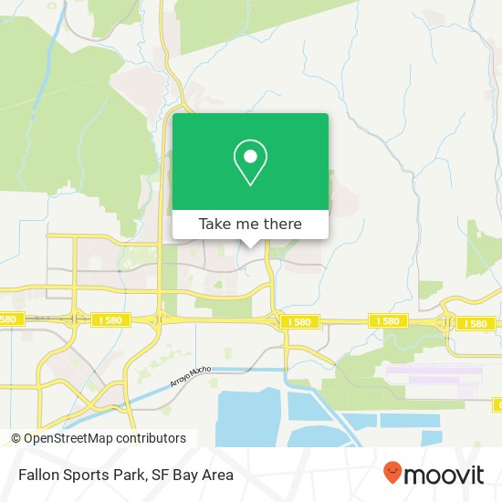 Mapa de Fallon Sports Park